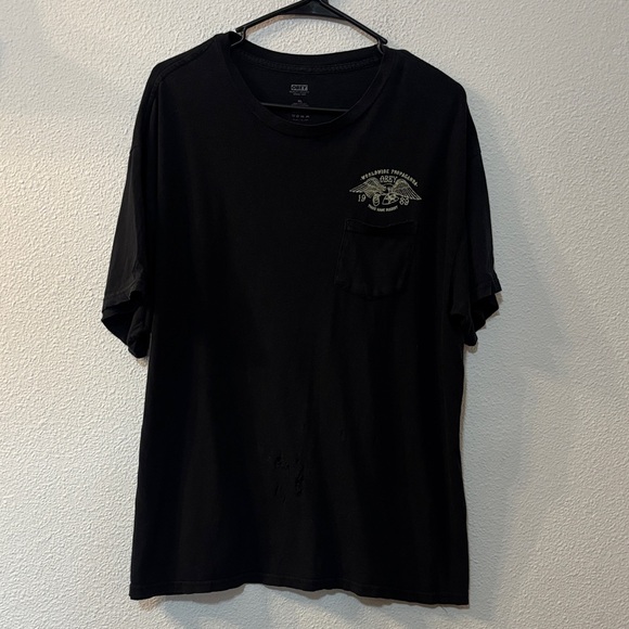 Obey Other - Obey Black Short Sleeve Tee with Graphic